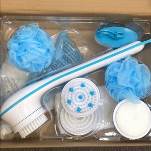 Electronic back cleaner and exfoliater.